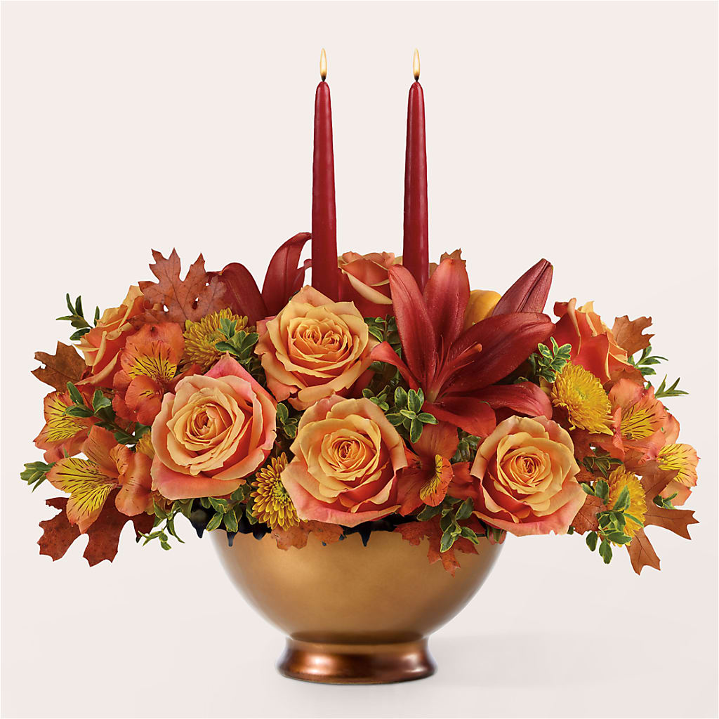 Harvest Table Centerpiece –  Deux Gars Des Fleurs, Sorel PQ