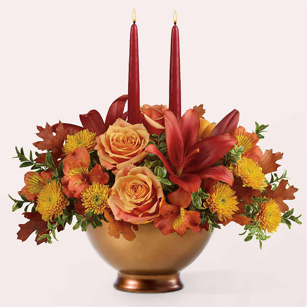 Harvest Table Centerpiece –  Deux Gars Des Fleurs, Sorel PQ