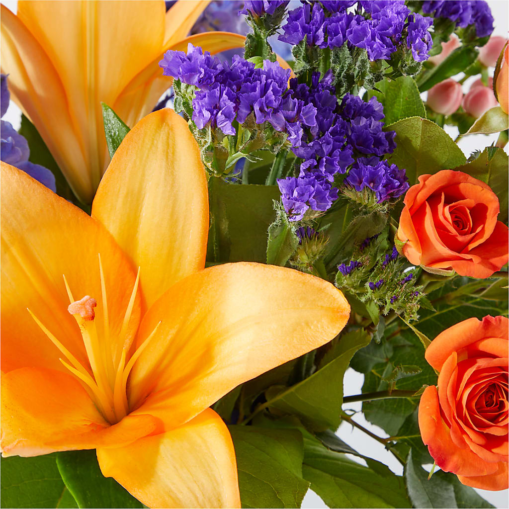 Radiant Citrus Bouquet –  Deux Gars Des Fleurs, Sorel PQ