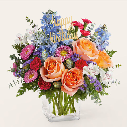 Birthday Bash Bouquet –  Deux Gars Des Fleurs, Sorel PQ