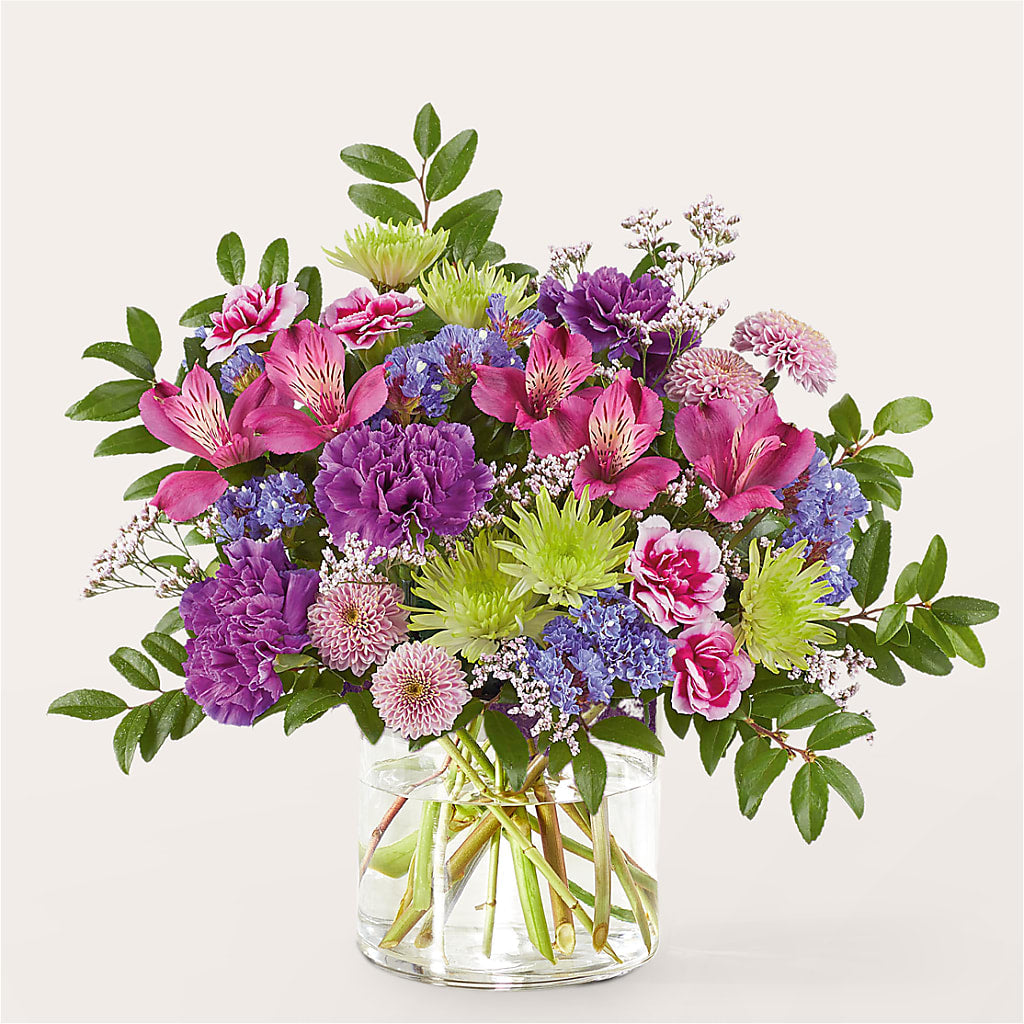 Glass Half Full Bouquet –  Deux Gars Des Fleurs, Sorel PQ