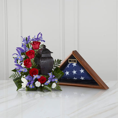 Patriotic Tribute Arrangement –  Deux Gars Des Fleurs, Sorel PQ