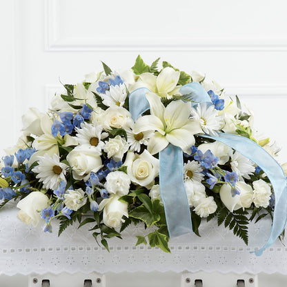 Tender Treasure Casket Spray –  Deux Gars Des Fleurs, Sorel PQ