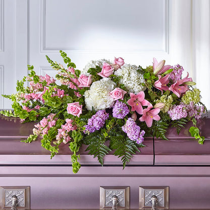 Life's Gratitude Casket Spray –  Deux Gars Des Fleurs, Sorel PQ