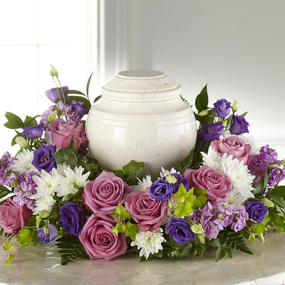 Blooming Sympathy Cremation Adornment –  Deux Gars Des Fleurs, Sorel PQ