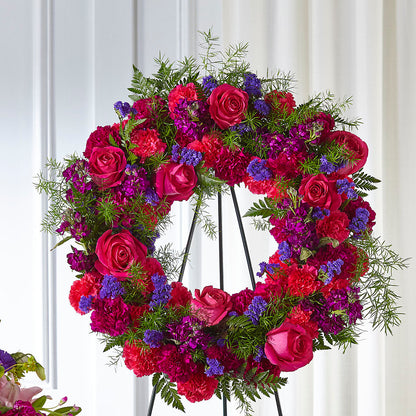 Calming Colors Wreath –  Deux Gars Des Fleurs, Sorel PQ