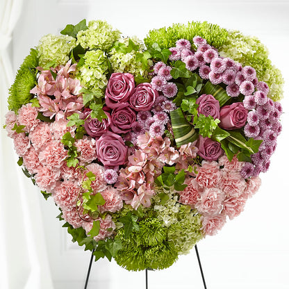 Heartwarming Standing Heart –  Deux Gars Des Fleurs, Sorel PQ