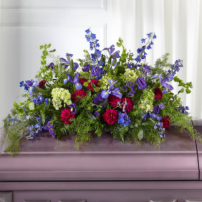 Always Treasured Casket Spray –  Deux Gars Des Fleurs, Sorel PQ