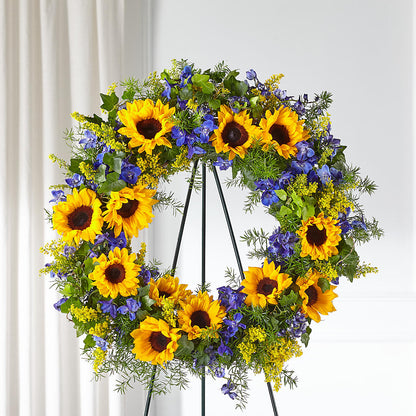 Bright Rays Wreath –  Deux Gars Des Fleurs, Sorel PQ
