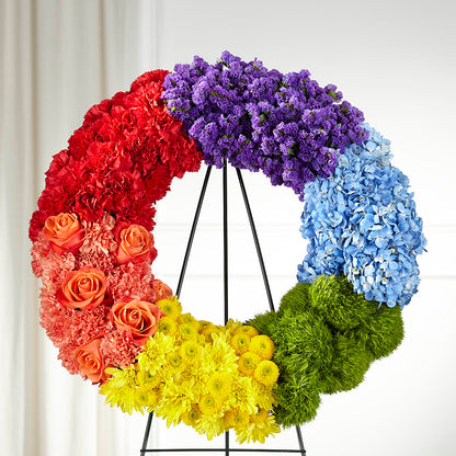 Circle of Love Wreath –  Deux Gars Des Fleurs, Sorel PQ