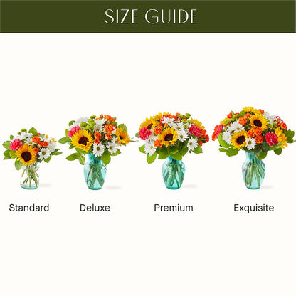 Sun-drenched Blooms Bouquet –  Deux Gars Des Fleurs, Sorel PQ
