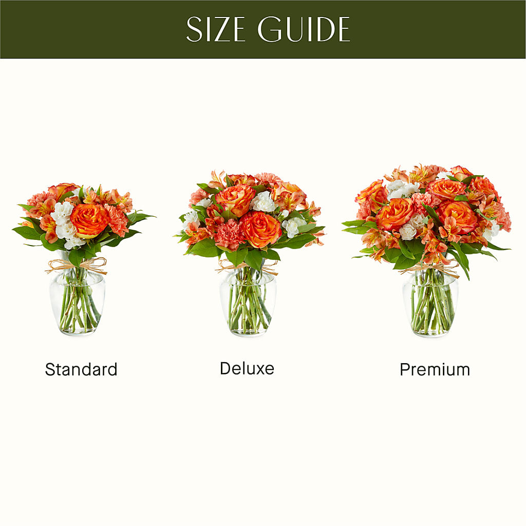 Apricot Glow Bouquet –  Deux Gars Des Fleurs, Sorel PQ