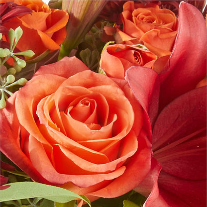Crimson Leaves Bouquet –  Deux Gars Des Fleurs, Sorel PQ