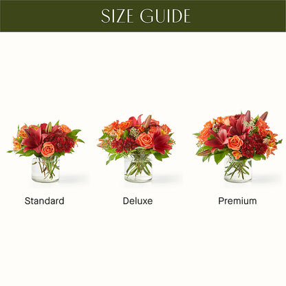 Crimson Leaves Bouquet –  Deux Gars Des Fleurs, Sorel PQ