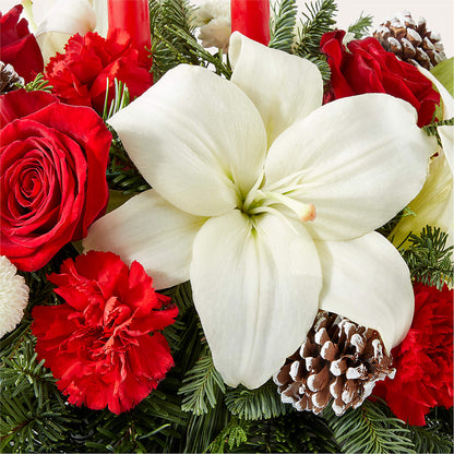 Seasonal Festivities Centerpiece –  Deux Gars Des Fleurs, Sorel PQ