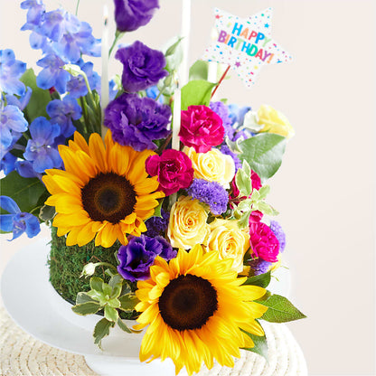 Star of the Day Floral Cake –  Deux Gars Des Fleurs, Sorel PQ