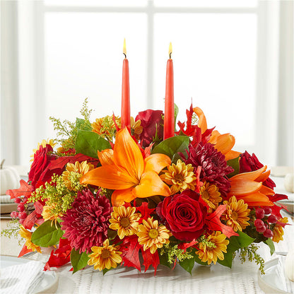 Autumn's Embrace Centerpiece –  Deux Gars Des Fleurs, Sorel PQ