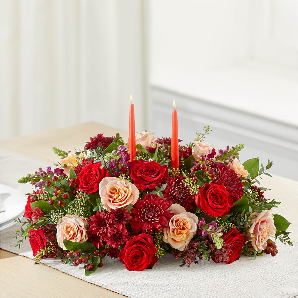 Most Thankful Centerpiece –  Deux Gars Des Fleurs, Sorel PQ