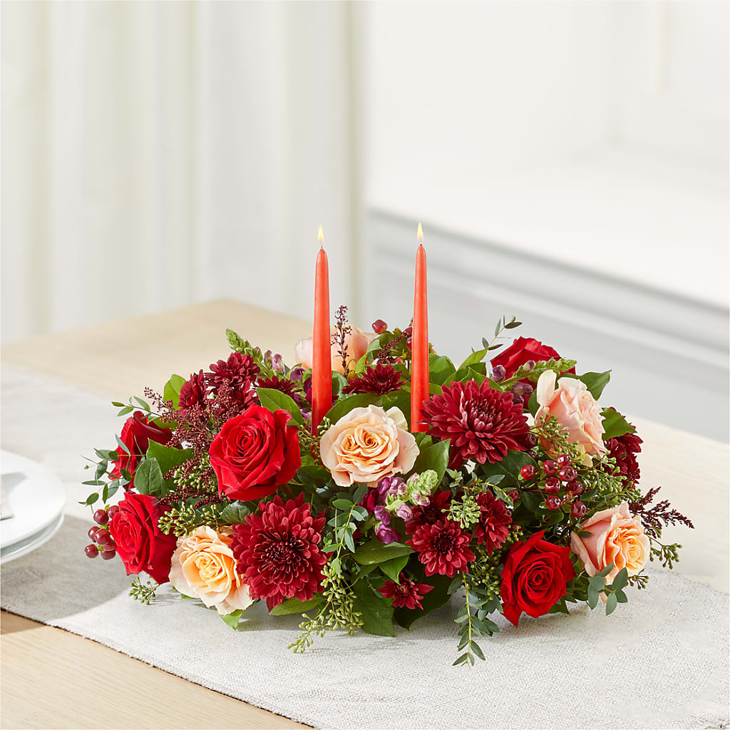 Most Thankful Centerpiece –  Deux Gars Des Fleurs, Sorel PQ