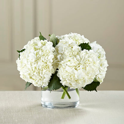 White Hydrangea Bouquet –  Deux Gars Des Fleurs, Sorel PQ